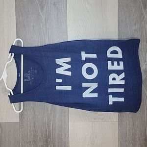 Hello apparel I'm not tired tank top size 6/7